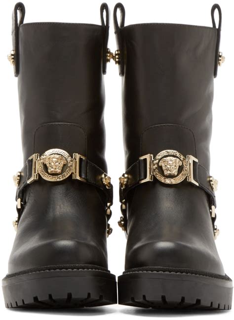 via medusa versace|versace medusa boots.